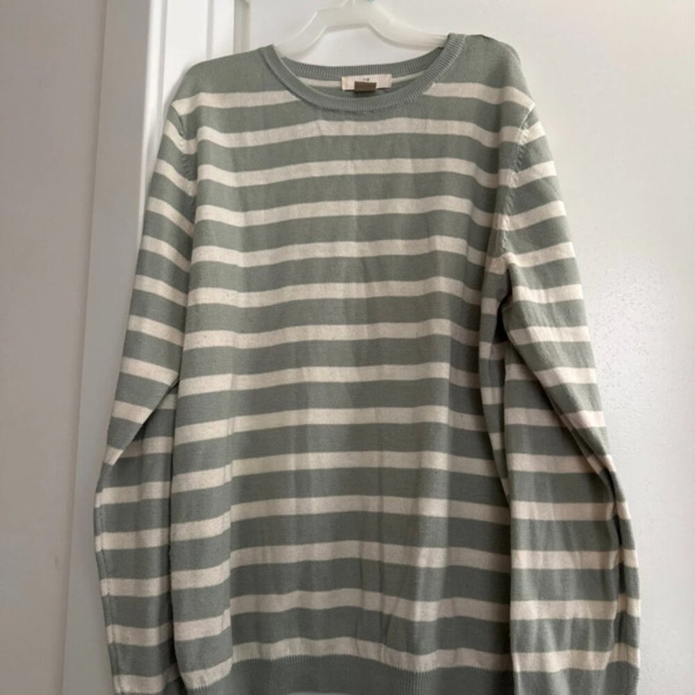 Spring striped sweater